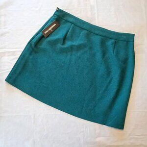 NWT Karl Lagerfeld Paris Emerald Green Rhinestone Skirt Holiday